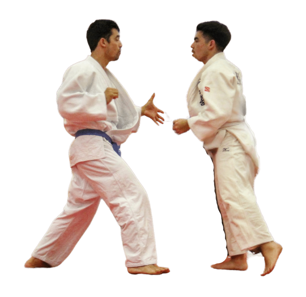 waco judo two judoka fighting